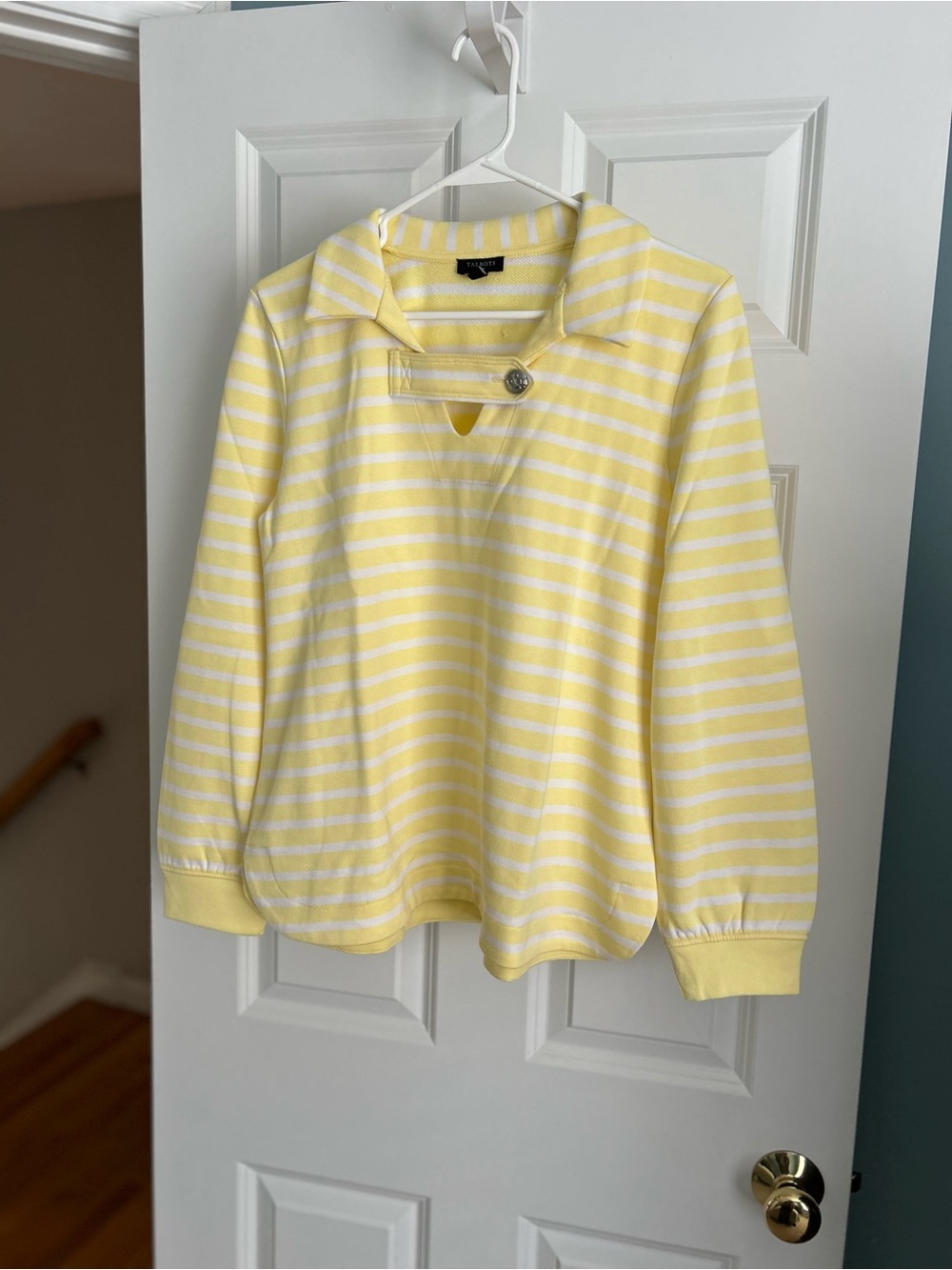 Talbots Striped Pullover Shirt.